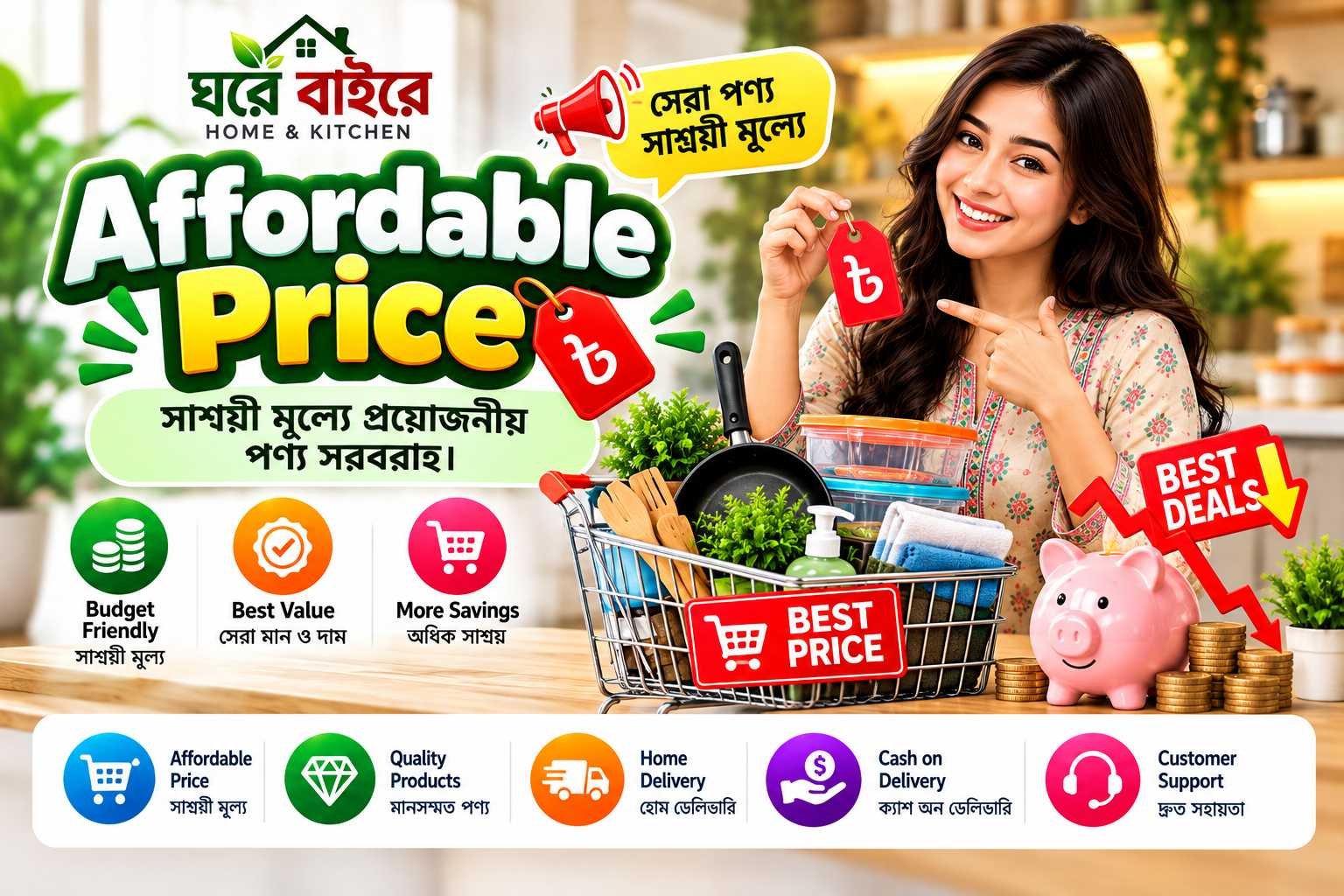 Affordable Price | সাশ্রয়ী মূল্য