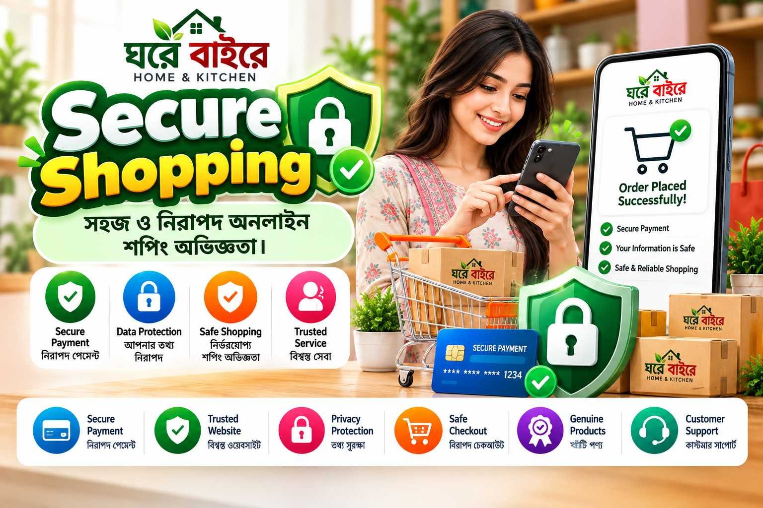 Secure Shopping | নিরাপদ অনলাইন শপিং